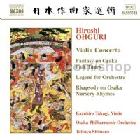 Ohguri Violin Concerto (Audio CD)