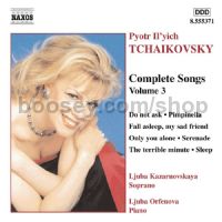 Complete Songs vol.3 (Naxos Audio CD)