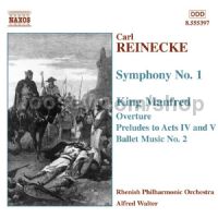Symphony No.1/King Manfred (Naxos Audio CD)