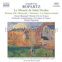 Le Miracle de Saint Nicolas/Psaume 136 (Naxos Audio CD)