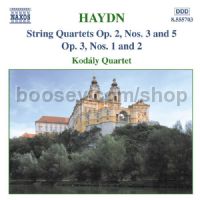 String Quartets Op. 2, Nos. 3 & 5/Op. 3, Nos. 1-2 (Naxos Audio CD)