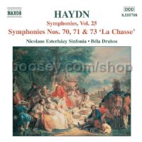 Symphonies vol.25 (Nos. 70, 71, 73) (Naxos Audio CD)