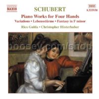 Piano Works for Four Hands vol.4 (Naxos Audio CD)