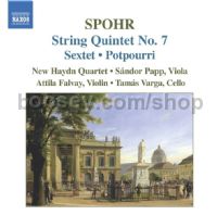String Quintet No.7/String Sextet, Op. 140/Potpourri (Naxos Audio CD)