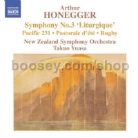Symphony No.3, 'Liturgique'/Pacific 231/Rugby (Naxos Audio CD)