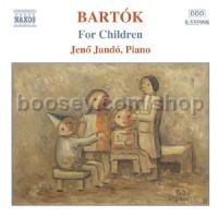 For Children Sz.42 (vols. 1 & 2) (Naxos Audio CD)
