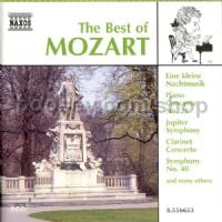 Best Of Mozart (Naxos Audio CD)