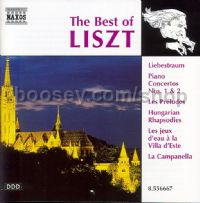 Best Of Liszt (Naxos Audio CD)