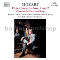 Flute Concertos Nos. 1 and 2/Concerto for Flute and Harp (Naxos Audio CD)