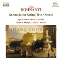 Serenade for String Trio/Sextet (Naxos Audio CD)