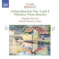 Phantasy/String Quartets Nos. 2 and 4 (Naxos Audio CD)