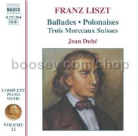 Complete Piano Music (22): 2 Ballades/2 Polonaises/3 Morceaux suisses (Naxos Audio CD)