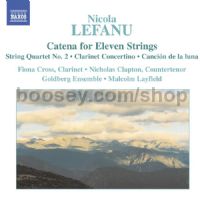 Catena/String Quartet No2/Clarinet Concertino (Naxos Audio CD)