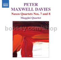 Naxos String Quartets Nos. 7 and 8 (Naxos Audio CD)