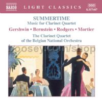 Summertime - Music For Clarinet Quartet (Naxos Audio CD)