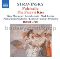 Pulcinella - complete ballet/Fairy's Kiss ("Le Baiser de la Fée") (Naxos Audio CD)
