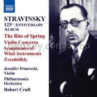 Stravinsky: celebrating the 125th Anniversary (Naxos Audio CD)