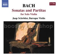 Sonatas & Partitas Bq Violin (Naxos Audio CD)