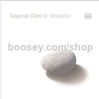 Gregorian Chant For Meditation (Naxos Audio CD)