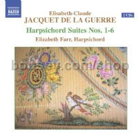 Guerre harpsichord Stes 1-6 (Naxos Audio CD)