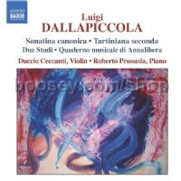 Sonatina canonica/Tartiniana seconda (Naxos Audio CD)