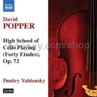 High School of Violoncello Playing (40 Etudes) Op. 73 (Naxos Audio CD 2-disc set)