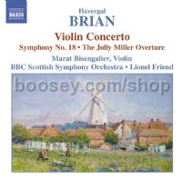 Symphony No.18/Violin Concerto/The Jolly Miller (Naxos Audio CD)
