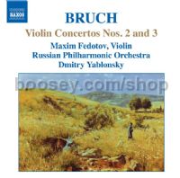 Violin Concertos Nos. 2 & 3 (Naxos Audio CD)