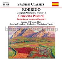 Concierto Pastorale/Fantasia para un Gentilhombre (Complete Orchestral Works vol.8) (Naxos Audio CD