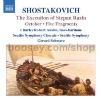 Execution of Stepan Razin Op 119/October/Fragments (5) Op 42 (Naxos Audio CD)