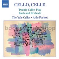 Music of Bach and Brubeck arranged for Cello Ensemble (Naxos Audio CD)