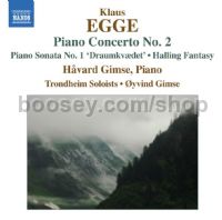 Egge Piano Concerto No 2 (Audio CD)