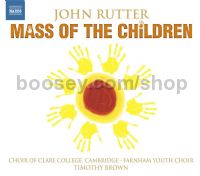 Mass Of The Children/Shadows/Wedding Canticle (Naxos Audio CD)