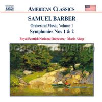 Symphonies Nos 1 and 2/Essay for Orchestra No 1 (Naxos Audio CD)