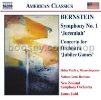 Symphony No.1 "Jeremiah"/Concerto for Orchestra "Jubilee Games" (Naxos Audio CD)