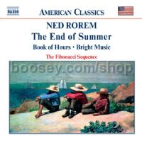 End of Summer/Book of Hours/Bright Music (Naxos Audio CD)