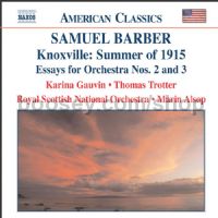 Summer of 1915/Essays for Orchestra Nos 2 and 3 (Naxos Audio CD)