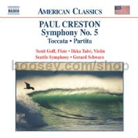 Symphony No.5/Toccata/Partita (Naxos Audio CD)