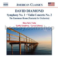 Symphony No.1/Violin Concerto No2/Enormous Room (Naxos Audio CD)