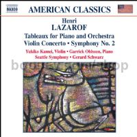 Tableaux/Violin Concerto/Symphony No.2 (Naxos Audio CD)