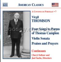 Vocal and Chamber Works (Naxos Audio CD)