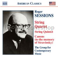 String Quintet/String Quartet No1/Canons (to the memory of Igor Stravinsky) (Naxos Audio CD)