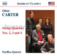 String Quartets Nos. 2, 3 & 4 (Naxos Audio CD)