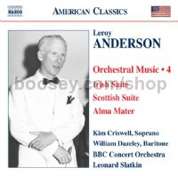 Orchestral Music vol.4 (Naxos Audio CD)