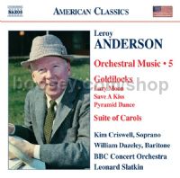 Orchestral Works vol.5 (Naxos Audio CD)