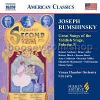 Great Songs of Yiddish Stage vol.3 (Naxos Audio CD)