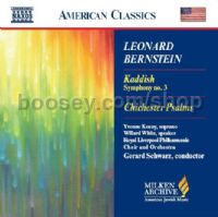 Symphony No.3 "Kaddish"/Chichester Psalms (Naxos Audio CD)