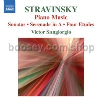 Piano Sonatas/Serenade in A/Etudes Op. 7/Circus Polka/Tango/Scherzo/Piano-Rag-Music (Naxos Audio CD)