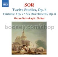 Sor: Guitar Music Op. 6-9 (Naxos Audio CD)