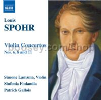 Violin Concertos Nos. 6, 8 & 11 (Naxos Audio CD)